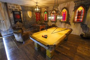Grizzly Rustic Log Handmade pool Table